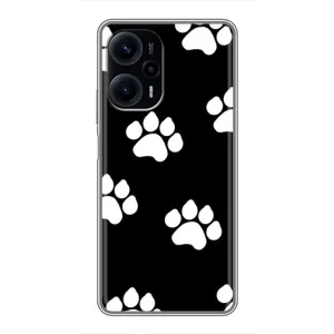 Чохли з собаками для Xiaomi POCO F5 (VPrint) (Сліди собаки)
