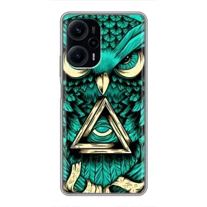 Чохол з принтом «Сова з оком» для Xiaomi POCO F5