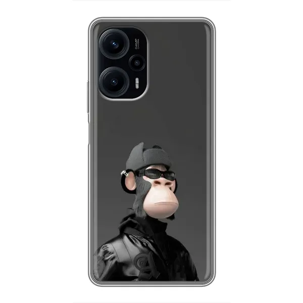 Чохол з принтом «стильна мавпа NFT» для Xiaomi POCO F5