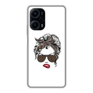 Чехлы Луи Витон для Xiaomi POCO F5 (AlphaPrint - LOUIS VUITTON) (стильная с луи витон)