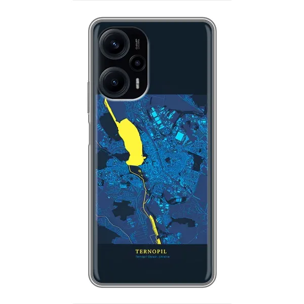 Чехол с принтом «Тернополь» для Xiaomi POCO F5 Чехол с принтом «Тернополь» для Xiaomi POCO F5