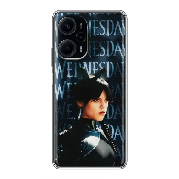 Чехол с принтом «Уэнздей кошка» для Xiaomi POCO F5
