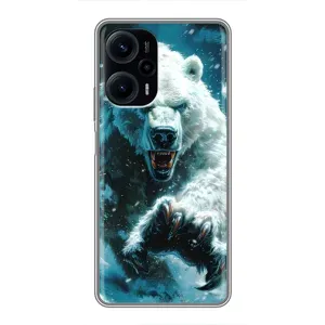 Чохол з картинкою 'Хижаки' для Xiaomi POCO F5 (Полярний ведмідь)