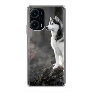Чохол з Хаскі Xiaomi POCO F5 - (AlphaPrint) (Вірний собака)