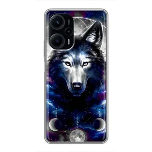 Захисні чохли для Сяомі ПОКО F5 (AlphaPrint) (ХІТ продаж) ВОВК (Вовк)
