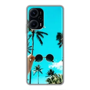 Силіконовий чохол з КАРТИНКАМИ літо для Xiaomi POCO F5 (AlphaPrint) (Погляд літо)
