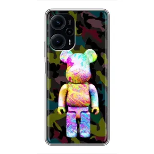 Чохли для Xiaomi POCO F5 - Bearbrick Louis Vuitton (PREMIUMPrint) (Яскравий Bearbrick)