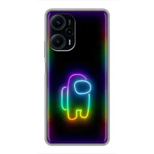 Чохли Амонг Ас для Xiaomi POCO F5 (AlphaPrint) (Яскравий скін)