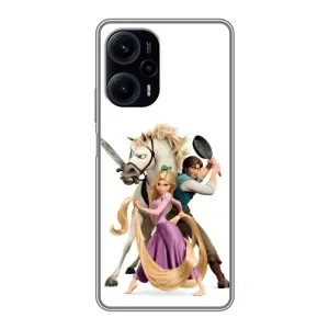 Чехол Рапунцель для Xiaomi POCO F5 (Рапунцель и друзья)