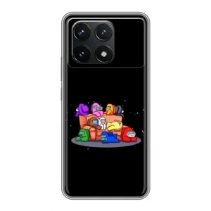 Чохли Амонг Ас для Xiaomi POCO F6 Pro (AlphaPrint) (Амонг-ас)