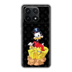 Чехлы для Xiaomi POCO F6 Pro - Скрудж МакДак Louis Vuitton (PREMIUMPrint) (Богатство Макдака)