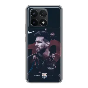 Чехлы Месси для Xiaomi POCO F6 Pro (AlphaPrint) (Месси 10)