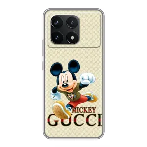 Чехол Disney Mouse Xiaomi POCO F6 Pro (PREMIUMPrint) (Mikki Gucci)