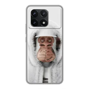 Чехлы с Обезьянами NFT для Xiaomi POCO F6 Pro (AlphaPrint) (обезьяна NFT в тату)