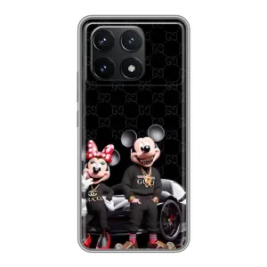 Чехол Disney Mouse Xiaomi POCO F6 Pro (PREMIUMPrint) (Семья Маусов)