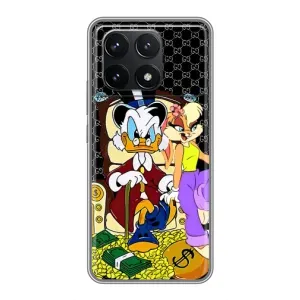 Чехлы для Xiaomi POCO F6 Pro - Скрудж МакДак Louis Vuitton (PREMIUMPrint) (Стильная Утка)