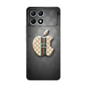Чехлы ГУЧЧИ для ПОКО Ф6 (AlphaPrint) (Apple gucci)