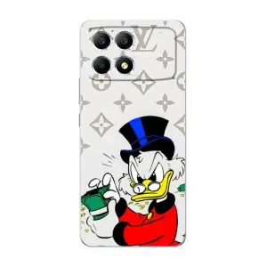 Чехлы для Xiaomi POCO F6 - Скрудж МакДак Louis Vuitton (PREMIUMPrint) (Баксы Скрудж)