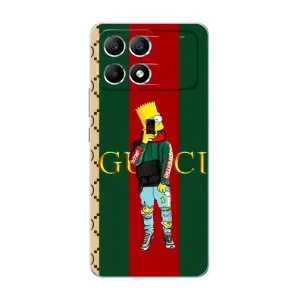 Чехол с принтом «Барт ГУЧЧИ» для Xiaomi POCO F6