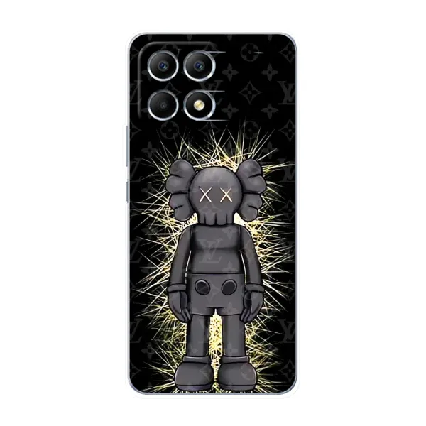 Чохол з принтом «Bearbrick LV» для Xiaomi POCO F6