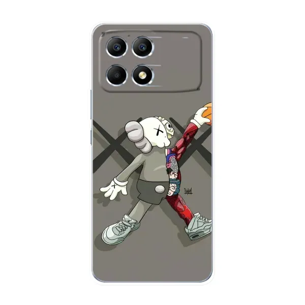 Чохол з принтом «Беарбрік Джордан» для Xiaomi POCO F6