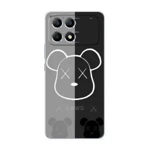 Чохол з принтом «БеарБрік очі» для Xiaomi POCO F6