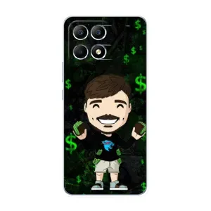 Чехол с принтом «Блогер Beast» для Xiaomi POCO F6