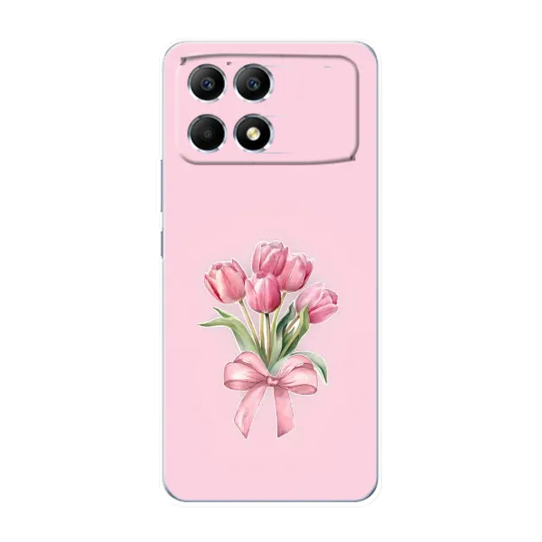 Чохол з принтом «Букет квітів» для Xiaomi POCO F6 Чохол з принтом «Букет квітів» для Xiaomi POCO F6