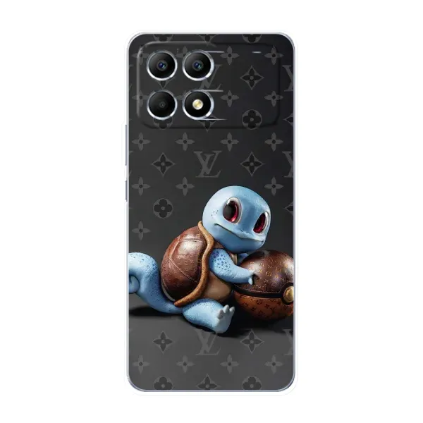 Чехол с принтом «Черепашка» для Xiaomi POCO F6 Чехол с принтом «Черепашка» для Xiaomi POCO F6