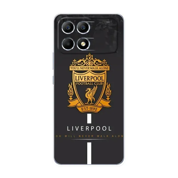 Чехол с принтом «FC Liverpool» для Xiaomi POCO F6 Чехол с принтом «FC Liverpool» для Xiaomi POCO F6