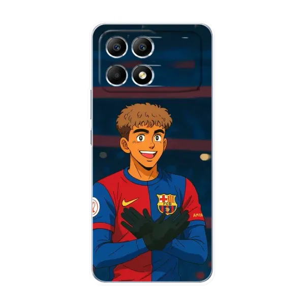Чохол з принтом «Футболіст Ямаль» для Xiaomi POCO F6