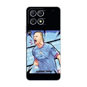Чохли з футболістом Ерлінг Холанд для Xiaomi POCO F6 (AlphaPrint) (гол Ерлінг Холанд)
