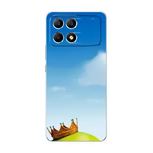 Чехол с мультфильмом Шрек на Xiaomi POCO F6 (Голова Шрека)