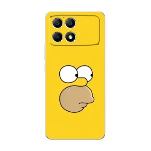 Чехол с Симпсонами для Xiaomi POCO F6 (VPrint) (Гомер)