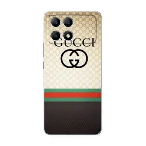 Чехлы ГУЧЧИ для ПОКО Ф6 (AlphaPrint) (GUCCI стиль)
