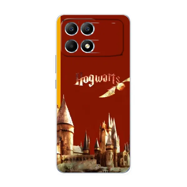 Чехол с принтом «Hogwarts» для Xiaomi POCO F6 Чехол с принтом «Hogwarts» для Xiaomi POCO F6