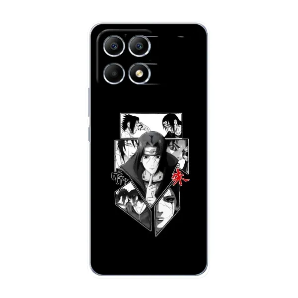Чехол с принтом «коллаж Итачи» для Xiaomi POCO F6 Чехол с принтом «коллаж Итачи» для Xiaomi POCO F6