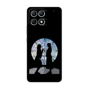 Чехлы Венсдей на Xiaomi POCO F6 Уэнсдей (AlphaPrint) (комната Уэнздей)