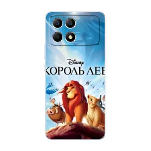 Чехол Король лев на ПОКО Ф6 (Постер Король Лев)