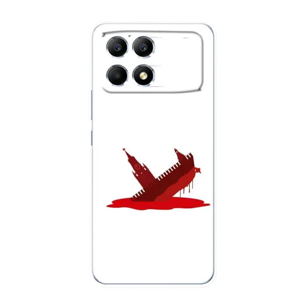 Чехол с принтом «Кремлевский Корабль» для Xiaomi POCO F6