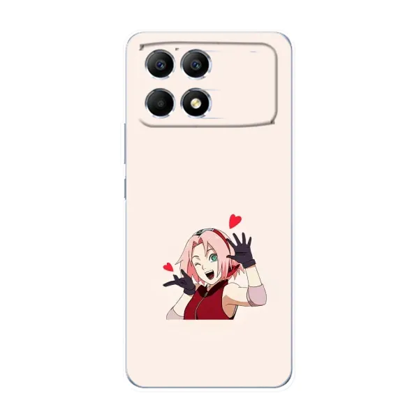 Чохол з принтом «Лайк Сакура» для Xiaomi POCO F6 Чохол з принтом «Лайк Сакура» для Xiaomi POCO F6