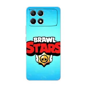 Чехлы Brawl Stars для Xiaomi POCO F6 (AlphaPrint)
