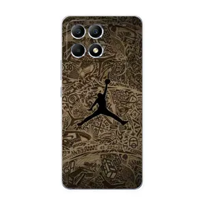 Чехлы для Xiaomi POCO F6 - с картинкой JORDAN (AlphaPrint) (Logo Jordan)