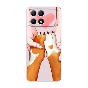 Чехол с принтом «Любовь к собакам» для Xiaomi POCO F6