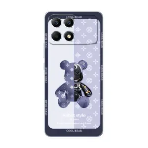Крутые Чехлы Луи Виттон для Xiaomi POCO F6 (AlphaPrint) (Медвежонок LV)