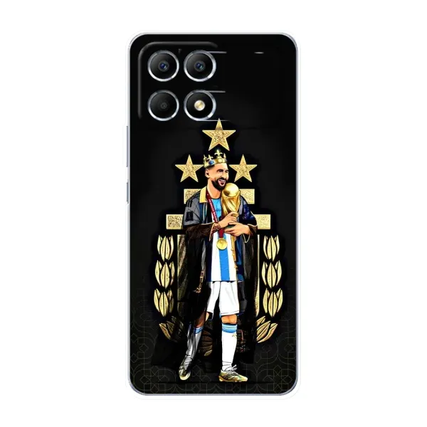 Чехол с принтом «Месси Король» для Xiaomi POCO F6 Чехол с принтом «Месси Король» для Xiaomi POCO F6