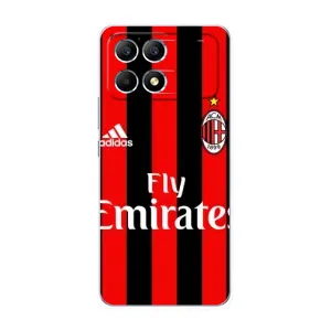 Чохли для Xiaomi POCO F6 (VPrint) - Футбольні клуби (Milan)