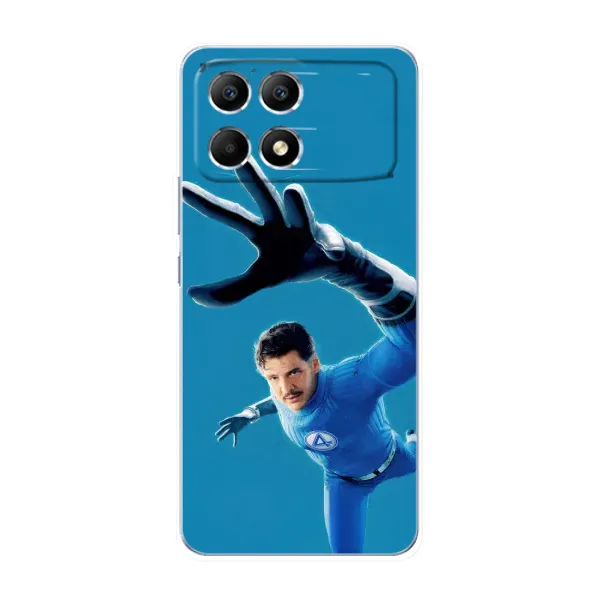 Чохол з принтом «Містер Фантастік супергерой» для Xiaomi POCO F6 Чохол з принтом «Містер Фантастік супергерой» для Xiaomi POCO F6