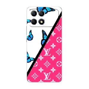 Чехол с принтом «Мода LV» для Xiaomi POCO F6
