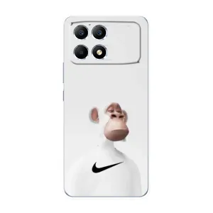 Чехлы с Обезьянами NFT для Xiaomi POCO F6 (AlphaPrint) (обезьяна NFT Nike)